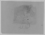 (From Sketchbook), Thomas Sully American, Ink, wash, on paper, American