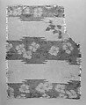 Apple-blossom textile, Associated Artists (1883–1907), Silk, woven and printed, American