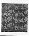 Water-lily curtain, Associated Artists (1883–1907), Silk, woven, American