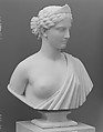 America, Hiram Powers (American, Woodstock, Vermont 1805–1873 Florence), Marble, American