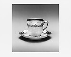 Demitasse Cup and Saucer, Onata North Fitts (1871–1946), Porcelain