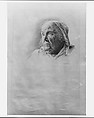 Julia Ward Howe, John Elliott (American (born England), Kent 1858–1925 Charleston, South Carolina), Red chalk on gray wove paper, American