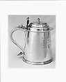 Tankard, Samuel Vernon (1683–1737), Silver, American