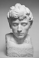 Head of a Young Artist, James Earle Fraser  American, Rosato di Milano marble, American