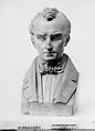 Bust of James Fenimore Cooper, Pierre Joseph Chardigny, Waxed plaster