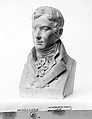 Bust of Robert Fulton, Pierre Joseph Chardigny, Waxed plaster