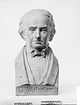 Bust of Daniel Webster, Pierre Joseph Chardigny, Waxed plaster