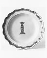 Plate, Tin-glazed earthenware, Mexican