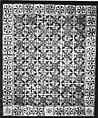 Panel of tiles (99), Tin-enameled earthenware, Mexican