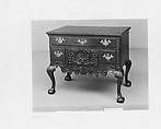 Dressing Table, Mahogany, yellow poplar, American