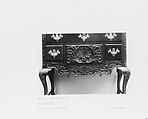Dressing Table, Mahogany, yellow poplar, American