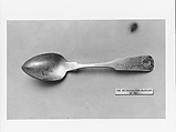 Dessert Spoon, Martin Benedict  American, Silver, American