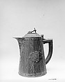 Tankard, Wood, silver