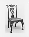 Side Chair, Walnut, tulip poplar, American