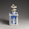Perfume Bottle, Parian porcelain, American