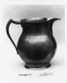 Pitcher, William McQuilkin  American, Pewter, American