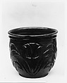 Jardiniere, Earthenware; Redware, American