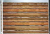 Woven Rug, Wool and cotton, woven, American