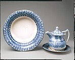 Dish, American Pottery Manufacturing Company (1833–ca. 1854), Earthenware, American