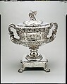 Presentation Vase, Thomas Fletcher (American, Alstead, New Hampshire 1787–1866 New Jersey), Silver, American