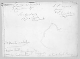 First Page of "Splendid Mountain Watercolours" Sketchbook, John Singer Sargent (American, Florence 1856–1925 London), Graphite on off-white wove paper, American
