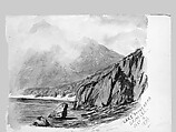 Lake of the Dead, Grimsel (from "Splendid Mountain Watercolours" Sketchbook), John Singer Sargent (American, Florence 1856–1925 London), Watercolor on off-white wove paper, American