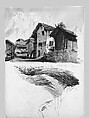Village Scene; Loèche-les-Bains (from 