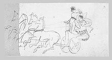 Lifeboats on Davits (from Scrapbook), John Singer Sargent (American, Florence 1856–1925 London), Graphite on off-white wove paper, American
