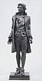 Nathan Hale, Frederick William MacMonnies (American, New York 1863–1937 New York), Bronze, American