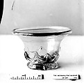 Bowl, Blown glass with applied decoration, American