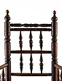 Turned Armchair, Maple, ash, American