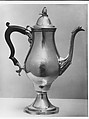 Coffeepot, Charles Faris (1764–1800), Silver, American