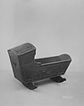 Cradle, Mahogany, white pine, American