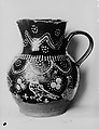Pitcher, Earthenware with slip decoration, British (American market)