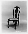 Side Chair, Walnut, tulip poplar, American