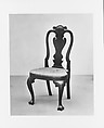Side Chair, Walnut, tulip poplar, American