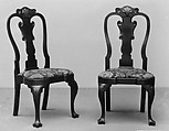 Side Chair, Mahogany, yellow pine, American