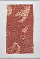 Nets-and-bubbles textile, Associated Artists (1883–1907), Woven silk and cotton, printed, American