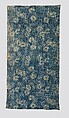 Wild-aster textile, Cotton, silk, American