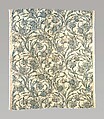 Daffodil textile, Candace Wheeler (American, Delhi, New York 1827–1923 New York), Printed and woven cotton velvet, American