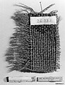 Sample, Wool, woven, American