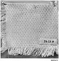 Sample, Linen, woven, American