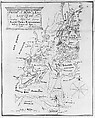 Chart and Plan of the Harbour of New York, Possibly Peter Van Steenbergh, Pen and iron-gall ink on off-white laid paper, American