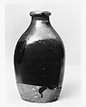 Bottle, Earthenware, American