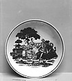 Cup and Saucer, Richard Chaffers & Company, Porcelain (soft-paste), transfer-printed, British (American market)