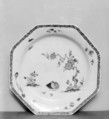 Plate, Bow Porcelain Factory British, Soft-paste, British