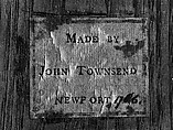 Card table, John Townsend (1732–1809), Mahogany, maple, chestnut, tulip poplar, American