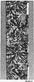 Trumpet-vine textile, Associated Artists (1883–1907), Woven cotton velveteen, block-printed, American