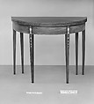 Card Table, Stephen Goddard (1764–1804), Mahogany, satinwood, ivory, tulip poplar, chestnut, American