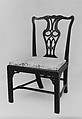 Side Chair, Mahogany, British